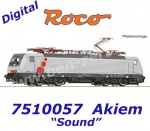 7510057 Roco Elektrická lokomotiva 189 112,  Akiem - Zvuk
