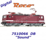 7510066 Roco Elektrická lokomotiva 143 130, DB - Zvuk
