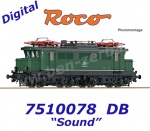 7510078 Roco Elektrická lokomotiva 144 029, DB - Zvuk