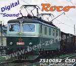 7510082 Roco Elektrická lokomotiva  E 469.1, ČSD - Zvuk