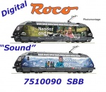 7510090 Roco Elektrická lokomotiva řady 460 078  “Nendaz”, SBB - Zvuk