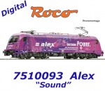 7510093 Roco Elektrická lokomotiva 183 005-8, "alex",  - Zvuk