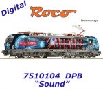 7510104 Roco Elektrická lokomotiva 1293 905 Vectron, DPB Rail Infra Service - Zvuk