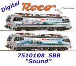 7510108 Roco Electric locomotive 193 139 "Italian Piercer", SBB Cargo International - Sound