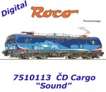 7510113 Roco Elektrická lokomotiva 393 002, ČD Cargo - zvuk