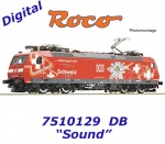 7510129 Roco Elektrická lokomotiva 185 142, DB - Zvuk