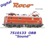 7510133 Roco Elektrická lokomotiva 1041.11, OBB - Zvuk