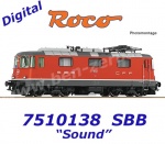 7510138 Roco Elektrická lokomotiva řady  Re 4/4 II , SBB - Zvuk