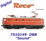 7510149 Roco Elektrická lokomotiva 1044.53, OBB - Zvuk