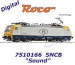 7510166 Roco Electric locomotive 186 119 (2869) of the SNCB - Sound