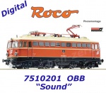 7510201 Roco Elektrická lokomotiva  1042.687,  OBB - Zvuk