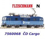7560068 Fleischmann N Electric locomotive 372 007-5, CD Cargo