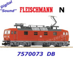 7570073 Fleischmann N Electric locomotive 180 015-0 of the DB - Sound