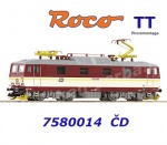 7580014 Roco TT Elektrická lokomotiva 371 002 Bastard, ČD