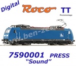 7590001 Roco TT Elektrická lokomotiva 185 061, PRESS - Zvuk