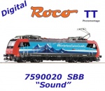 7590020 Roco TT Elektrická lokomotiva 482 020  "Alppiercer", SBB Cargo International - Zvuk