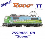 7590026 Roco TT Elektrická lokomotiva 111 039 "DAV", DB - Zvuk