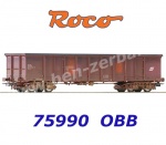 75990 Roco Open goods wagon, type Eanos, weathered of the OBB