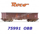 75991 Roco Open goods wagon, type Eanos, weathered of the OBB