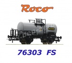 76303 Roco Cisternový řady Uh s brzdařskou plošinou "Gallinari", FS