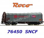76450 Roco Nákladní vůz se shrnovací plachtou řady Shimms,  Ermewa, SNCF