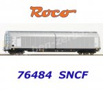 76484 Roco Sliding Wall Box Car Type Habbins, of the SNCF