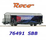 76491 Roco Uzavřený nákladní vůz s posuvnými stěnami řady Hbils, SBB