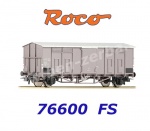 76600 Roco Covered goods wagon, type GhKs-w with pointed roof of the FS