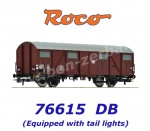 76615 Roco  Box Car Type Gbrs-v 245 of the DB with tail lights