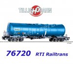 76720 Tillig Tank Car Type Zans of the RTI Railtrans Wagon SK