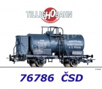 76786 Tillig Tank car “Americká petr. spol. v Československu A.S. Praha” of the CSD