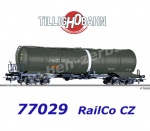 77029 Tillig Tank car Type Zacns of the RAILCO a.s CZ.
