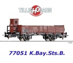 77051 Tillig Otevřený nákladní vůz řady Omk, K.Bay.Sts.B.