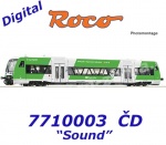 7710003 Roco Dieselová motorová jednotka 841 205, ČD - Zvuk