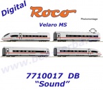 7710017 Roco Elektrická vysokorychlstní jednotka  ICE 3neo (class 408) "Velaro MS", DB - Zvuk