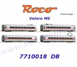 7710018 Roco  Set 4 vložených vozů pro  ICE 3neo (class 408) "Velaro MS, DB
