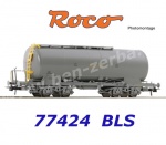 77424 Roco Cisternový silo vagon na cement řady Uacs, BLS