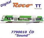 7790010 Roco TT Dieselová motorová jednotka 841 201, ČD - Zvuk