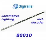DR80010 Digikeijs Locomotive Lighting Golden White LED Bar Digital DCC