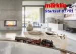 81701 Märklin Z Start set nákladního vlaku s parní lokomotivou řady 89