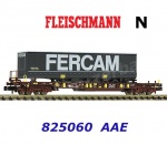 825060 Fleischmann N Kapsový vůz řady Sdgmns 33 s trailerem FERCAM, AAE