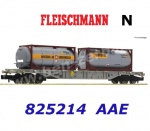 825214 Fleischmann N Kontejnerový vůz řady Sgnss, AAE