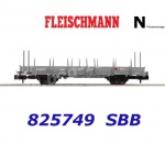 825749 Fleischmann N Klanicový vůz se sklopnými klanicemi řady Ks, SBB