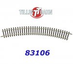 83106 Tillig TT Curved track R21, R 353 mm / 30°