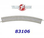 83106 Tillig TT Oblouková kolej R21, R 353 mm / 30°