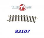 83107 Tillig TT Curved track R21, R 353 mm / 15°