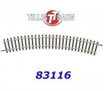83116 Tillig TT Curved track R01, R 267 mm / 30°