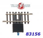 83156 Tillig TT Připojovací jednostranně přerušená kolej, 41,5 mm