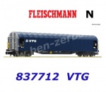 837712 Fleischmann N Sliding tarpaulin wagon, type Rilns, of the VTG