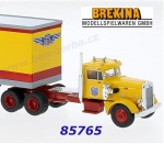 85765 Brekina Tahač Peterbilt 281 s návěsem “Union Pacific”, H0